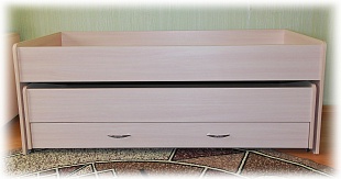 Двухъярусная выдвижная кровать SIMPLE mini